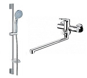 Душевой набор 2 В 1 Bravat ELER F00449CP купить в интернет-магазине сантехники Sanbest