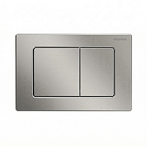 Кнопка для инсталляции Grossman Classic 700.K45.04.12M.12M хром сатиновый купить в интернет-магазине сантехники Sanbest