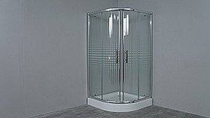 Душевой уголок TIMO TL-9001 90x90 стекло прозрачное с рисунком купить в интернет-магазине Sanbest