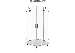 Душевой уголок Aquanet Beta NWD2242 100x100 стекло прозрачное/профиль хром купить в интернет-магазине Sanbest