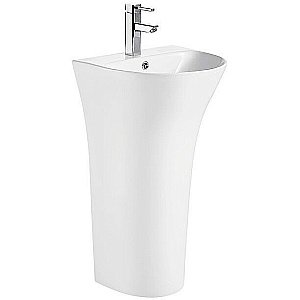 Раковина WeltWasser WW Leerbach 4842 GL-WT 10000013332 белая купить в интернет-магазине Sanbest