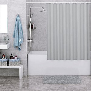 Текстильная шторка для ванны WasserKRAFT Oder SC-30503 купить в интернет-магазине сантехники Sanbest