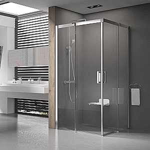 Душевой уголок Ravak Matrix 1WV44C00Z1 80x80 профиль блестящий/прозрачное стекло купить в интернет-магазине Sanbest