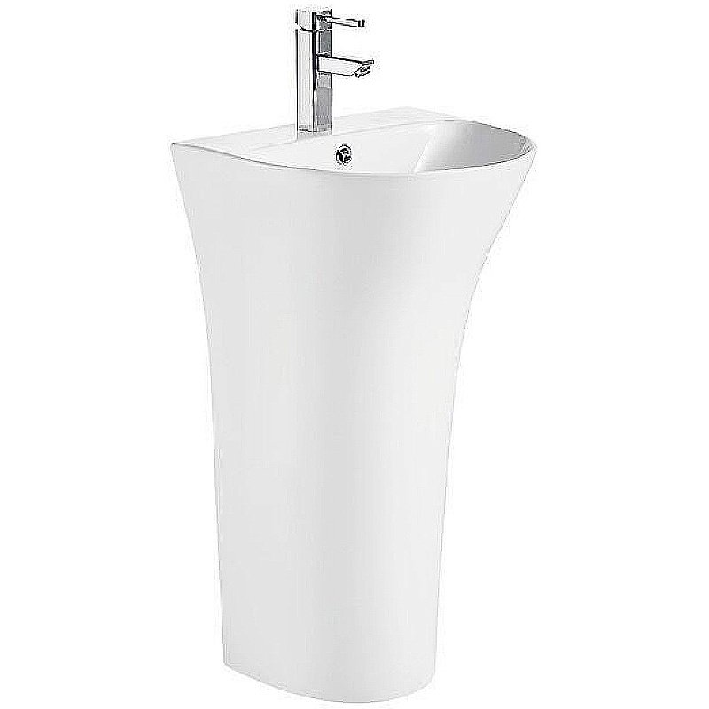 Раковина WeltWasser WW Leerbach 4842 GL-WT 10000013332 белая купить в интернет-магазине Sanbest