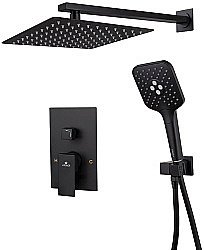 Душевая система Kaiser Sonat 34877-9 черная матовая купить в интернет-магазине сантехники Sanbest