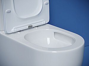 Унитаз напольный Ceramica Nova Metropol CN4001T белый, с крышкой микролифт, с бачком, безободковый, слив-торнадо купить в интернет-магазине Sanbest