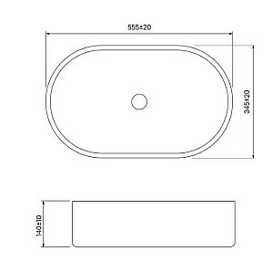 Раковина Iddis Ray RAYWS13i27 белая купить в интернет-магазине Sanbest