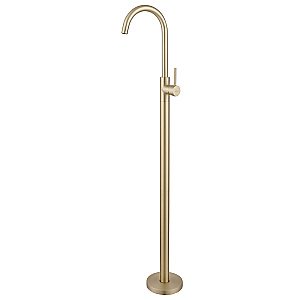 Смеситель для раковины Abber Wasser Kreis AF8141G золото матовое купить в интернет-магазине сантехники Sanbest