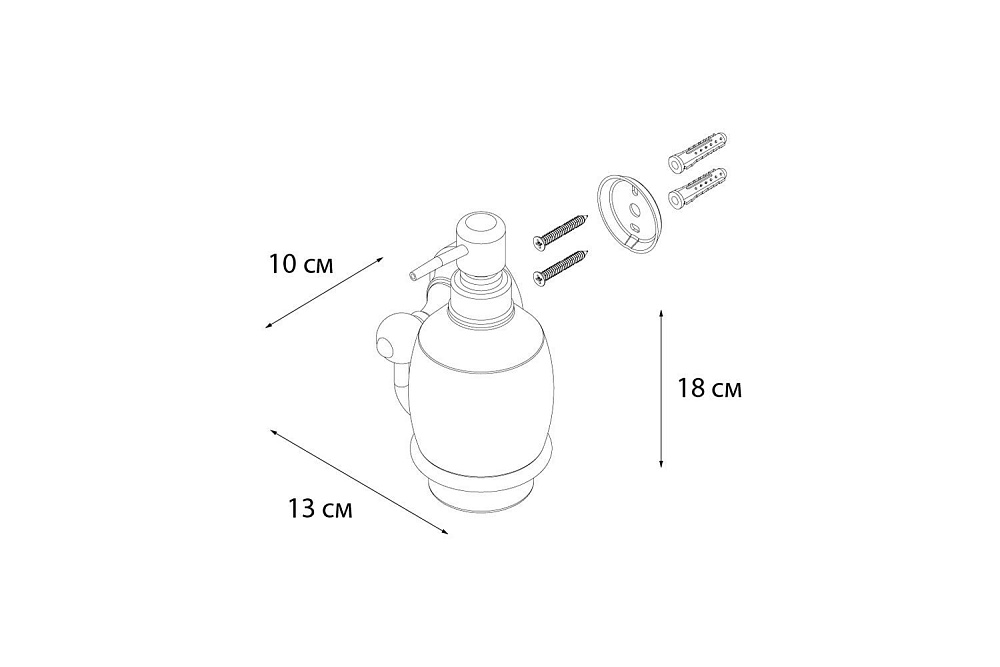 Диспенсер FIXSEN Bogema FX-78512 купить в интернет-магазине сантехники Sanbest