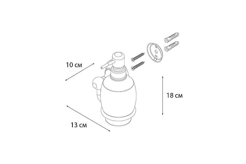Диспенсер FIXSEN Bogema FX-78512 купить в интернет-магазине сантехники Sanbest