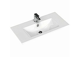 Раковина Aquanet Sanovit Practico 80 306366 белая купить в интернет-магазине сантехники Sanbest