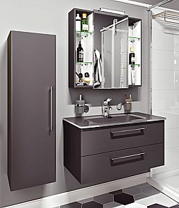 Тумба с раковиной Caprigo Accord 90 графит для ванной в интернет-магазине Sanbest