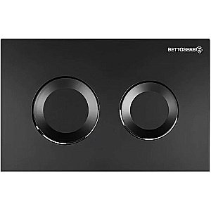 Кнопка для инсталляции Pestan Sava Fix Slim Sitnica 40006467 черная матовая купить в интернет-магазине сантехники Sanbest