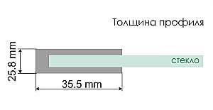 Душевой уголок WasserKRAFT Weser 78F18 100х90 стекло прозрачное/профиль серебро купить в интернет-магазине Sanbest