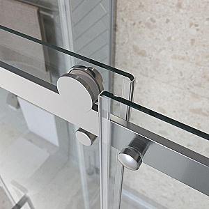 Душевой уголок BelBagno Marino 2-AH-1 150x80 стекло прозрачное/профиль хром купить в интернет-магазине Sanbest