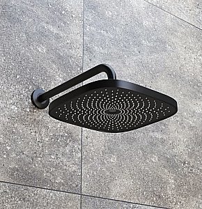 Верхний душ Iddis SpaHome SPA26BSi64 черный матовый купить в интернет-магазине сантехники Sanbest