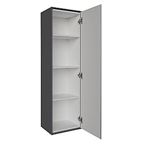 Пенал подвесной Grossman Кристалл 40 303543 графит матовый для ванной в интернет-магазине сантехники Sanbest