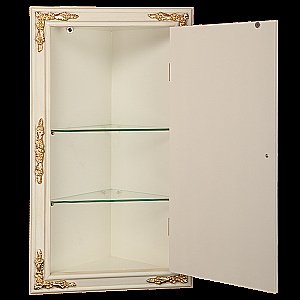 Витрина Migliore ML.COM-70.772.AV.DO слоновая кость/декор золото для ванной в интернет-магазине сантехники Sanbest