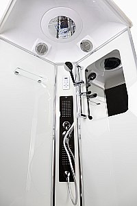 Душевая кабина с сенсором Niagara Premium NG- 6001-01GD 90x90 купить в интернет-магазине Sanbest