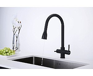 Смеситель для кухни Paulmark Lange La214212-AN антрацит купить в интернет-магазине сантехники Sanbest