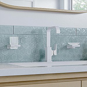 Мыльница Hansgrohe AddStoris 41746700 белый матовый купить в интернет-магазине сантехники Sanbest