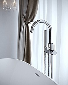 Смеситель для ванны Timo Saona 2310/00Y-CR хром купить в интернет-магазине сантехники Sanbest