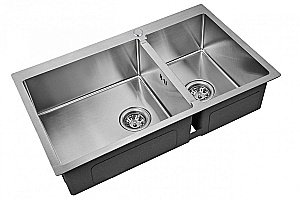 Мойка кухонная Zorg Inox R 78-2-51-L Сталь купить в интернет-магазине сантехники Sanbest