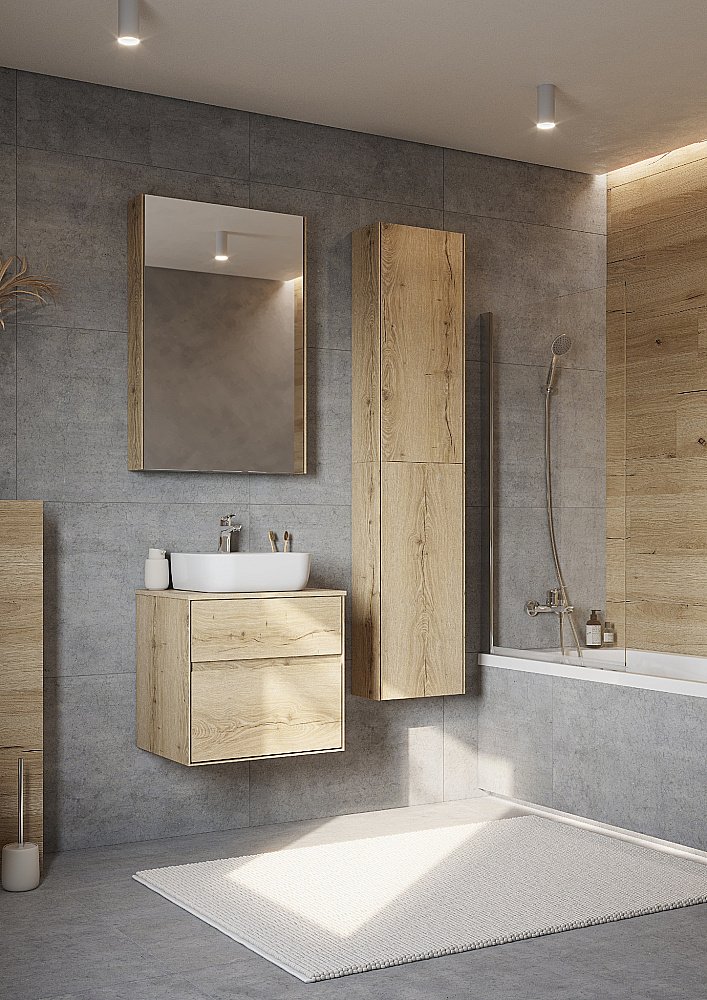 Раковина накладная Акватон Одри 42 1WH501709 белая купить в интернет-магазине Sanbest