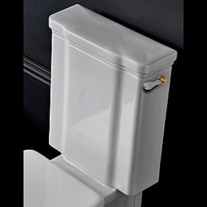 Унитаз напольный Kerasan Waldorf 4117 с бачком 4179 Белый/ручка золото купить в интернет-магазине Sanbest