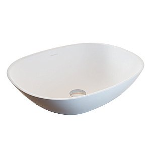 Раковина накладная Montebianco LORETO CINQUE 12023 белая матовая купить в интернет-магазине Sanbest