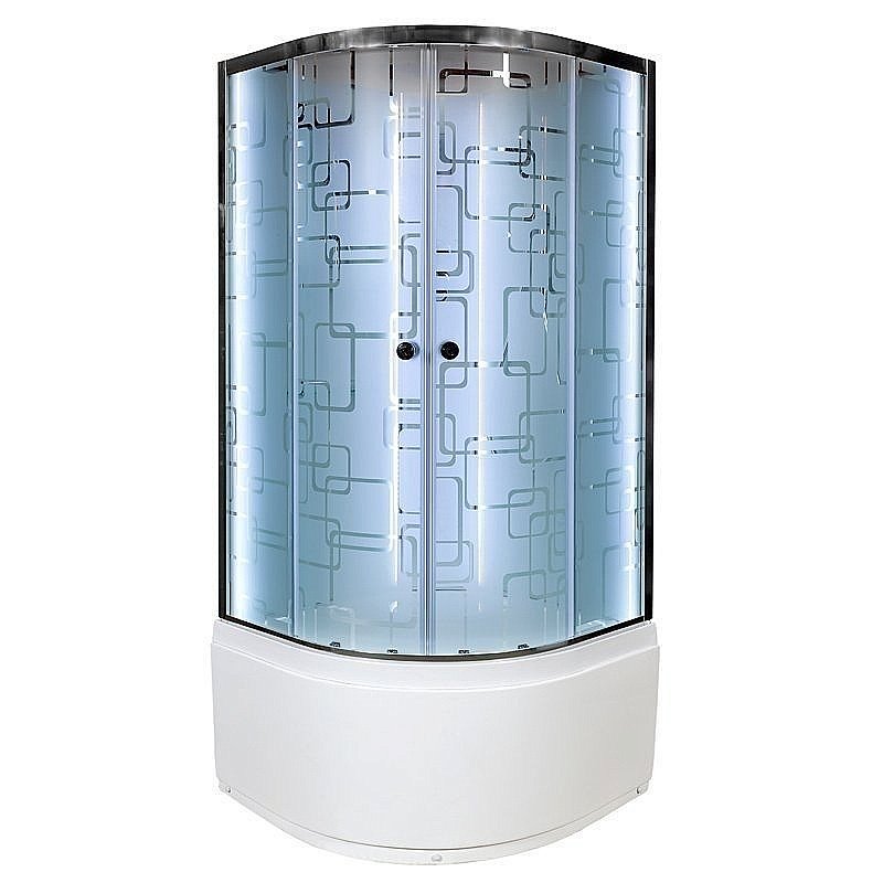 Душевая кабина DTO ЕМ4580 N LED 80х80 купить в интернет-магазине Sanbest