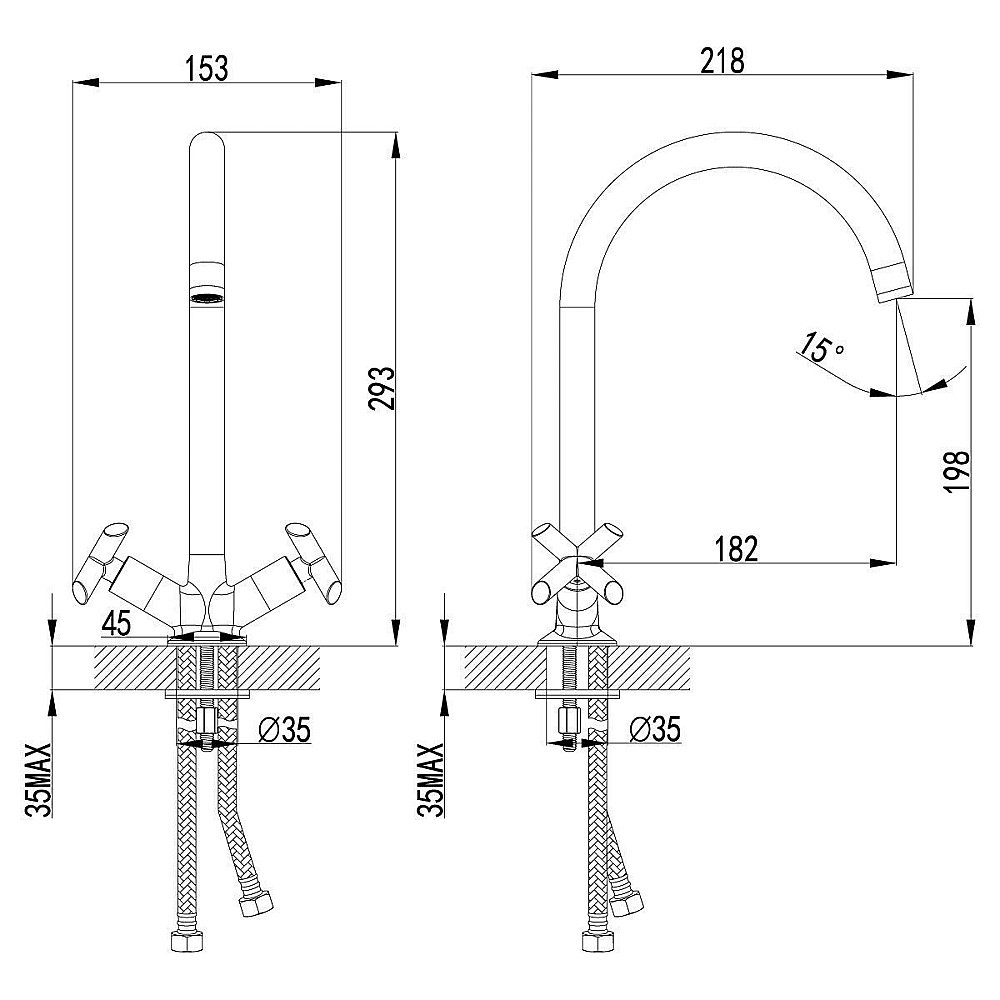 Смеситель для кухни Lemark Practica LM7504C купить в интернет-магазине сантехники Sanbest