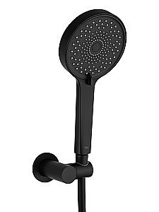 Смеситель для ванны с душем WONZON & WOGHAND STICK, Черный матовый (WW-88639017-MB) купить в интернет-магазине сантехники Sanbest