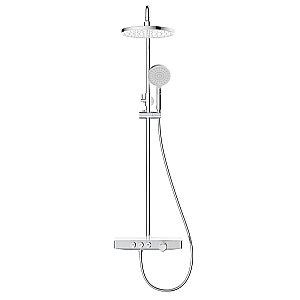 Душевая система BERGES MORANS 75001 хром купить в интернет-магазине сантехники Sanbest