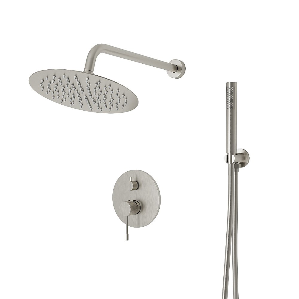 Душевая система Vincea Desire VSFW-1D1BN брашированный никель купить в интернет-магазине сантехники Sanbest