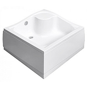 Душевой поддон Radaway Korfu C 4C88400-03 80х80 белый купить в интернет-магазине Sanbest