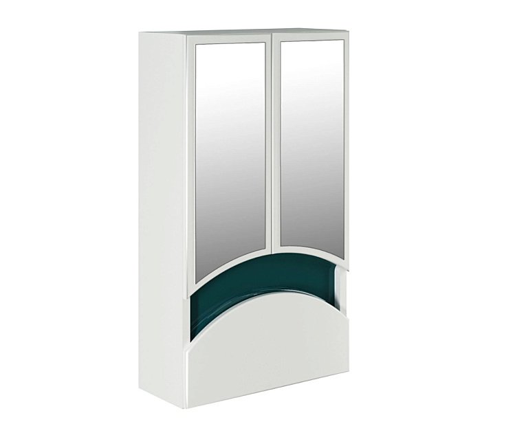 Зеркальный шкаф MIXLINE РАДУГА 522474 46 зеленый купить в интернет-магазине сантехники Sanbest