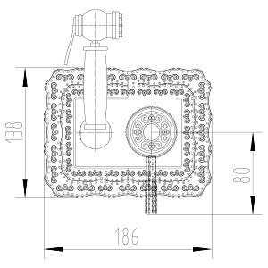 Гигиенический душ Lemark Jasmine LM6619ORB черная бронза купить в интернет-магазине сантехники Sanbest