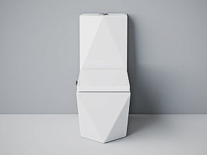 Унитаз-моноблок с функцией биде Laguraty 071AC с крышкой микролифт купить в интернет-магазине Sanbest