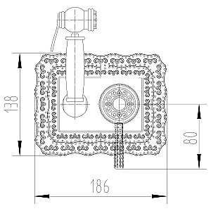 Гигиенический душ Lemark Jasmine LM6619ORB черная бронза купить в интернет-магазине сантехники Sanbest