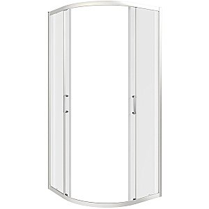 Душевой уголок Good Door Cube 100х100 КУ00003 стекло прозрачное/профиль хром купить в интернет-магазине Sanbest