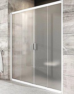 Душевая дверь Ravak Blix BLDP4-180 профиль белый/стекло матовое купить в интернет-магазине Sanbest