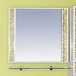 Зеркало Misty Морена 90x80 золотое в ванную от интернет-магазине сантехники Sanbest