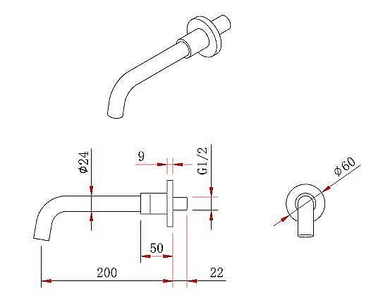 Душевая система Berges VENTAS 73007 хром купить в интернет-магазине сантехники Sanbest