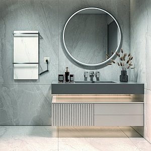 Полотенцесушитель Black&White Moon N-389SW купить в интернет-магазине сантехники Sanbest