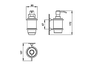 Диспенсер Timo Nelson 150038/00 купить в интернет-магазине сантехники Sanbest