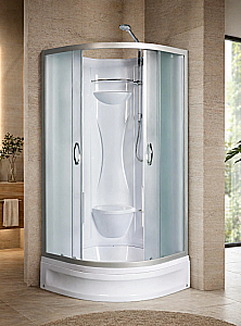 Душевая кабина River Rein 24 90x90 МТ без крыши купить в интернет-магазине Sanbest