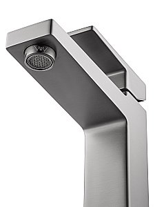 Смеситель для раковины WONZON & WOGHAND CUBE 2.0 WW-88018068-BGM темный графит купить в интернет-магазине сантехники Sanbest