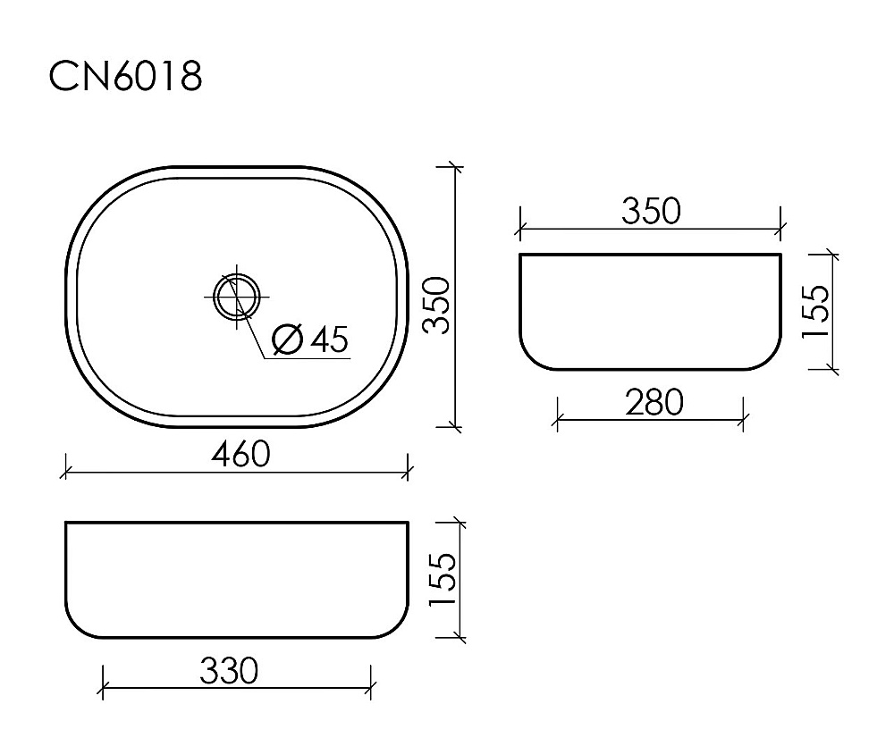 Тумба с раковиной и столешницей Sancos Velta 80 VL80WG+CN6018 теплый серый матовый/раковина белая для ванной в интернет-магазине Sanbest