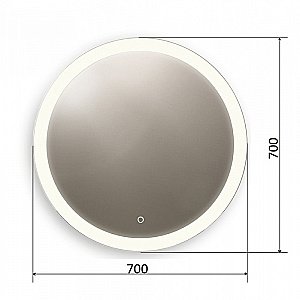 Зеркало Orange Sun OS-70ZE в ванную от интернет-магазине сантехники Sanbest